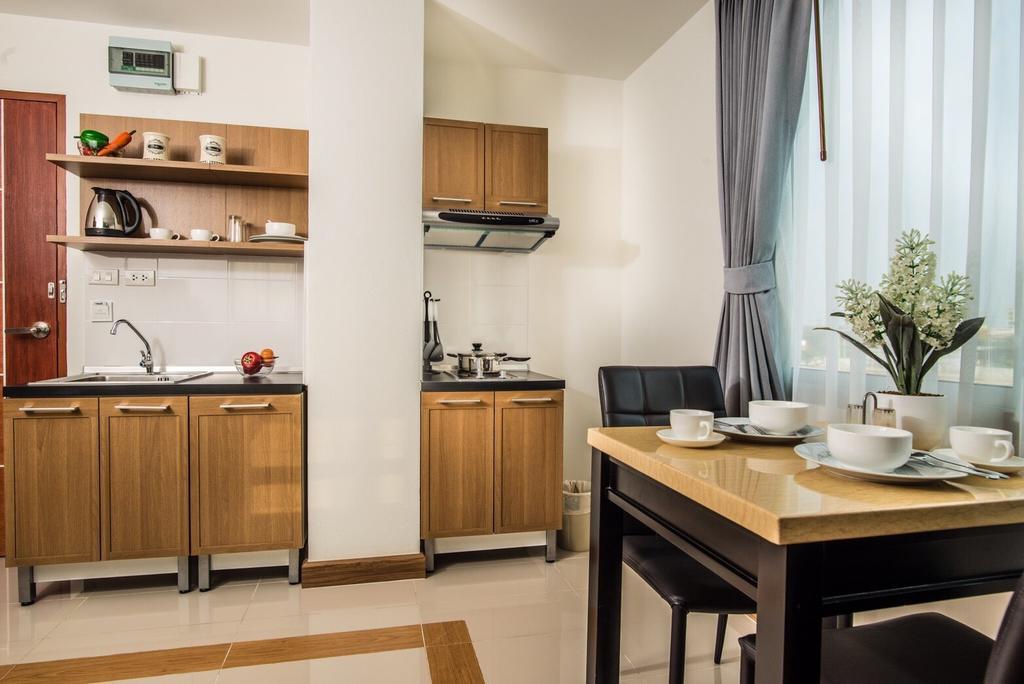 วินเนอร์ เซอร์วิส อพาร์ตเม้นท์ Aparthotel Si Maha Phot ภายนอก รูปภาพ